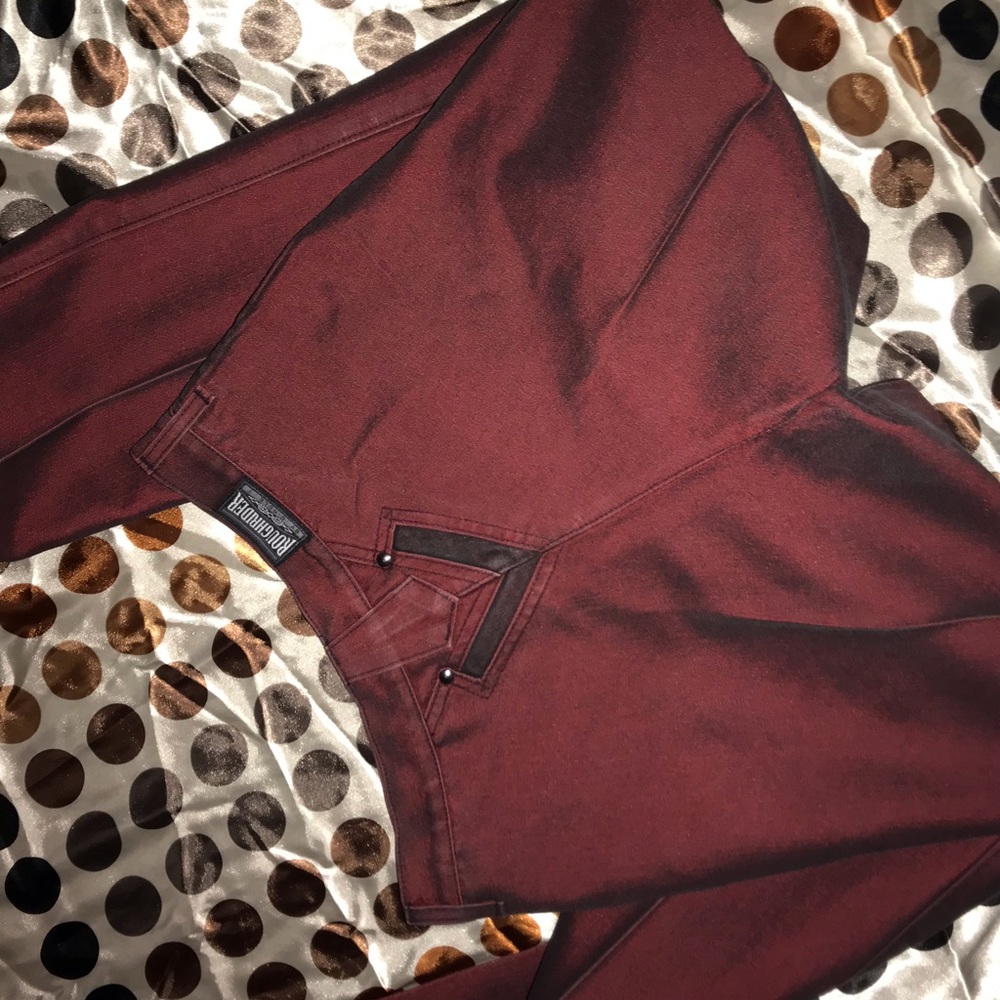 Shimmer Maroon RoughRiders